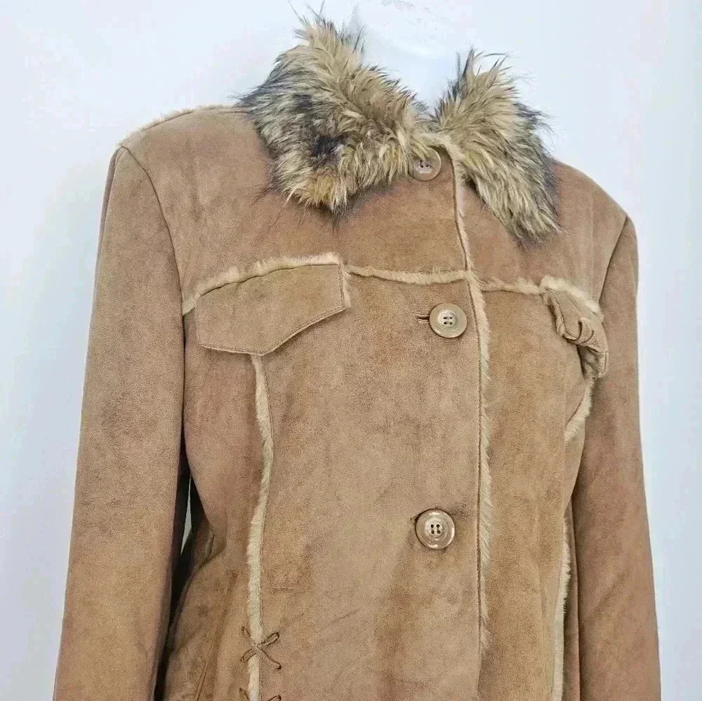 Fitz-Wright Jacket Size Large Euc 100% Polyester … - image 2